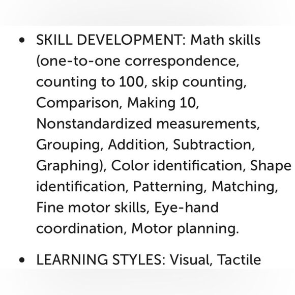 Learning Resources STEM Explorers MathLink 98 Colorful Cubes Educational Toy. 5+ - Picture 7 of 9